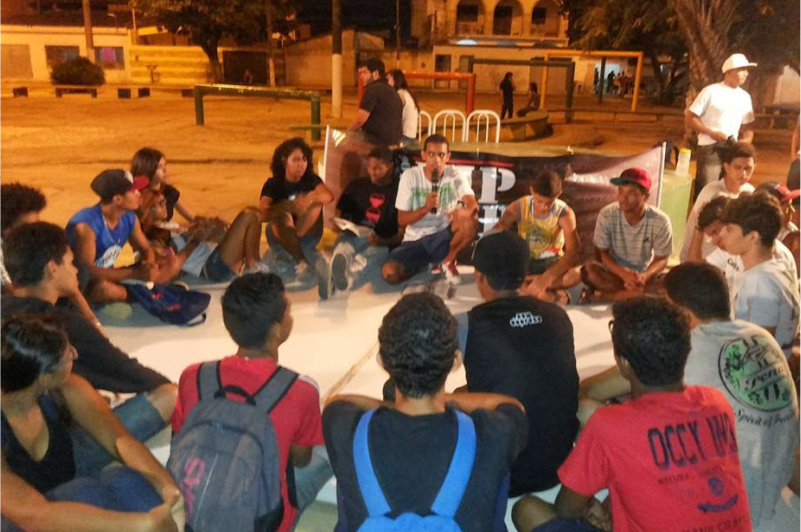 Concentração Equipe Hip Hop Miguelense